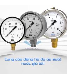 Đồng hồ đo áp suất nước - Van Công Nghiệp Tuấn Hưng Phát - Công Ty TNHH Thương Mại Tuấn Hưng Phát